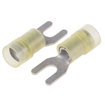 RS PRO Insulated Crimp Spade Connector, 4mm² to 6mm², 12AWG to 10AWG, M4.5 (