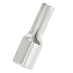 RS PRO Uninsulated, Tin Crimp Pin Connector, 16mm² to 16mm², 6AWG to 6AWG, 5.5mm Pin Diameter, 16mm Pin Length, Silver