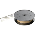 HARTING Crimp Pin Connector, 24AWG to 22AWG, Silver