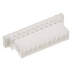JST, SH 10 Way PBT Crimp Terminal Housing, White