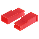 TE Connectivity, Positive Lock .250 1 Way Crimp Terminal Housing