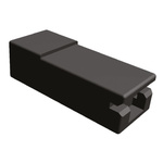 TE Connectivity, AMP FASTON 1 Way Nylon 66 Crimp Terminal Housing, 6.35mm Tab Size, Natural