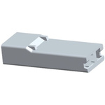 TE Connectivity, AMP FASTON 1 Way Nylon 66 Crimp Terminal Housing, 6.35mm Tab Size, Natural