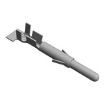 TE Connectivity, Mini-Universal MATE-N-LOK Uninsulated, Tin Crimp Pin Connector, 0.5mm² to 2mm², 20AWG to 14AWG