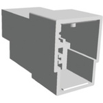 TE Connectivity, AMP FASTIN-FASTON 3 Way Nylon 66 Crimp Terminal Housing, 6.35mm Tab Size, Natural
