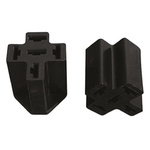 TE Connectivity, Positive Lock .250 5 Way Nylon Crimp Terminal Housing, 6.35mm Tab Size, Natural
