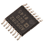 AD5282BRUZ20, Digital Potentiometer 20kΩ 256-Position 2-Channel Serial-3 Wire, Serial-I2C 16 Pin, TSSOP