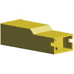 TE Connectivity, Positive Lock .250 1 Way Nylon Crimp Terminal Housing, 6.35mm Tab Size, Natural
