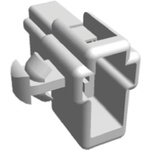 TE Connectivity, FASTON .250 2 Way Nylon Crimp Terminal Housing, Natural