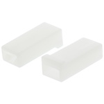 TE Connectivity, FASTIN-FASTON .250 1 Way Nylon Crimp Terminal Housing, Natural