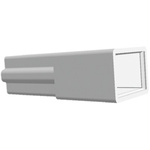 TE Connectivity, FASTIN-FASTON .250 1 Way Nylon Crimp Terminal Housing, Natural
