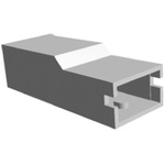 TE Connectivity, Positive Lock .250 Mk I 1 Way Nylon Crimp Terminal Housing, 6.35mm Tab Size, Natural