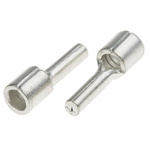 RS PRO Uninsulated Crimp Pin Connector, 4mm² to 6mm², 12AWG to 10AWG, 2.8mm Pin Diameter, 10mm Pin Length