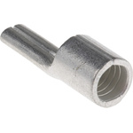 RS PRO Uninsulated, Tin Crimp Pin Connector, 16mm² to 16mm², 6AWG to 6AWG, 5.5mm Pin Diameter, 16mm Pin Length, Silver