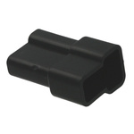 TE Connectivity, 250 2 Way Nylon Crimp Terminal Housing, Black