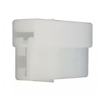 TE Connectivity, 0.25 2 Way Nylon 66 Crimp Terminal Housing, 6.35mm Tab Size, Natural