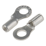 RS PRO Uninsulated Crimp Ring Terminal, M3.5 Stud Size, 0.5mm² to 1.5mm² Wire Size