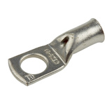 RS PRO Uninsulated Tubular Ring Terminal, M10 Stud Size to 25mm² Wire Size