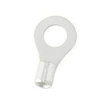 RS PRO Uninsulated Ring Terminal, 6.4mm Stud Size, 2.5mm² to 4mm² Wire Size