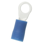 RS PRO Insulated Ring Terminal, 4.3mm Stud Size, 1.5mm² to 2.5mm² Wire Size, Blue