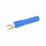 Mueller Electric Insulated Crimp Spade Connector Polyamide, Red