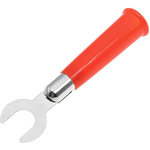 RS PRO Insulated Crimp Spade Connector Plastic, Red