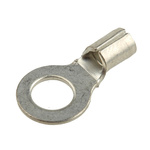RS PRO Uninsulated Ring Terminal, M5 Stud Size, 1.5mm² to 2.5mm² Wire Size