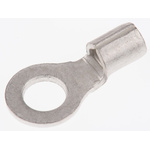 RS PRO Uninsulated Ring Terminal, M4 Stud Size, 1.5mm² to 2.5mm² Wire Size