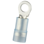 RS PRO Insulated Crimp Ring Terminal, M3.5 Stud Size, 1.5mm² to 2.5mm² Wire Size, Blue