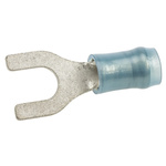TE Connectivity, PIDG Insulated Crimp Spade Connector, 1.25mm² to 2mm², 16AWG to 14AWG, M5 Stud Size Nylon, Blue