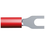 TE Connectivity, PLASTI-GRIP Insulated Crimp Spade Connector, 0.26mm² to 1.65mm², 22AWG to 16AWG, M3.5 Stud Size Vinyl,