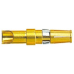 Harting Female Solder D-Sub Connector Power Contact, Gold Power, 12 → 10 AWG