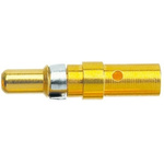 Harting Male Solder D-Sub Connector Power Contact, Gold Power, 10 → 8 AWG