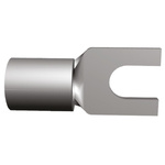 TE Connectivity Uninsulated Crimp Spade Connector, 2.6mm² to 6.6mm², 12AWG to 10AWG, M3.5 Stud Size