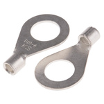 RS PRO Uninsulated Ring Terminal, 10.5mm Stud Size, 2.5mm² to 6mm² Wire Size