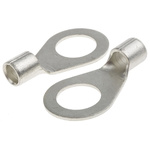 RS PRO Uninsulated Ring Terminal, 17mm Stud Size, 25mm² to 25mm² Wire Size