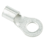 TE Connectivity, SOLISTRAND Uninsulated Crimp Ring Terminal, M5 Stud Size, 2.6mm² to 6.6mm² Wire Size