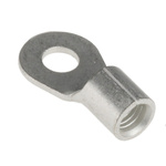 TE Connectivity, SOLISTRAND Uninsulated Crimp Ring Terminal, M5 Stud Size, 6.6mm² to 10.5mm² Wire Size