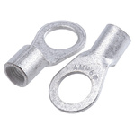 TE Connectivity, SOLISTRAND Uninsulated Crimp Ring Terminal, M10 Stud Size, 10.5mm² to 16.8mm² Wire Size