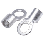 TE Connectivity, SOLISTRAND Uninsulated Crimp Ring Terminal, M10 Stud Size, 16.8mm² to 26.7mm² Wire Size