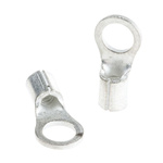 TE Connectivity, SOLISTRAND Uninsulated Crimp Ring Terminal, M3.5 Stud Size, 0.26mm² to 1.65mm² Wire Size