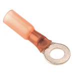 TE Connectivity DuraSeal Series Insulated Tin Plated Crimp Ring Terminal, M5 Stud Size, 0.5mm² to 1mm², 22AWG