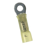 TE Connectivity DuraSeal Series Insulated Tin Plated Crimp Ring Terminal, M5 Stud Size, 3mm² to 6mm², 12AWG