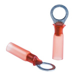TE Connectivity DuraSeal Series Insulated Tin Plated Crimp Ring Terminal, M6 Stud Size, 0.5mm² to 1mm², 22AWG