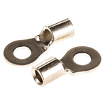 TE Connectivity, STRATO-THERM Uninsulated Ring Terminal, M4 Stud Size, 2.6mm² to 6.6mm² Wire Size
