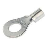 TE Connectivity, STRATO-THERM Uninsulated Ring Terminal, M6 Stud Size, 2.6mm² to 6.6mm² Wire Size