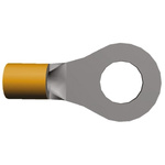 TE Connectivity, STRATO-THERM Uninsulated Ring Terminal, M4 Stud Size, 1mm² to 2.6mm² Wire Size