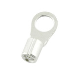 RS PRO Uninsulated Ring Terminal, 4.3mm Stud Size, 1.5mm² to 2.5mm² Wire Size