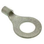 TE Connectivity, SOLISTRAND Uninsulated Ring Terminal, M10 Stud Size, 2.6mm² to 6.6mm² Wire Size, Grey