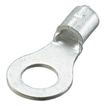 Nichifu, R1.25 Uninsulated Ring Terminal, M3 Stud Size, 0.25mm² to 1.65mm² Wire Size